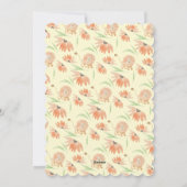 Baby Lion Waterverf met handbeschilderd Feestdagenkaart (Achterkant)