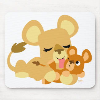 Baby Lion's Bath mousepad Muismat
