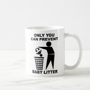 Baby Litter Funny Mug Humor Koffiemok