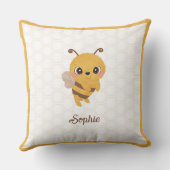 Baby Little Bee Mom wordt Kussen (Achterkant)