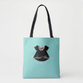 BABY Little Black Dress Sprinkle Showparty Tote Bag (Voorkant)