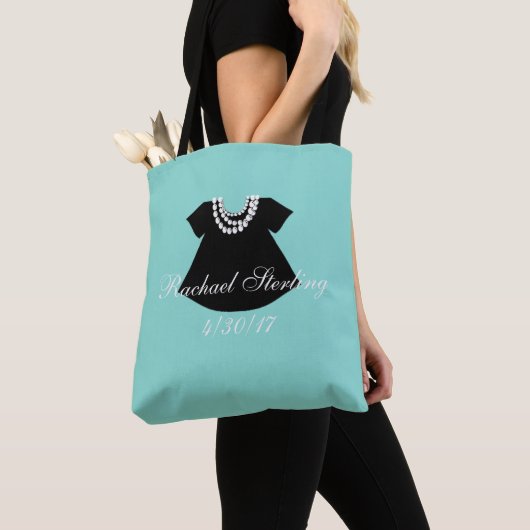 BABY Little Black Dress Sprinkle Showparty Tote Bag (Dichtbij)