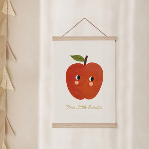 Baby Little sweetie Schattige Apple Nursary Hangend Wandkleed