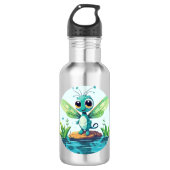 Baby Lizard Dragon Waterfles (Voorkant)