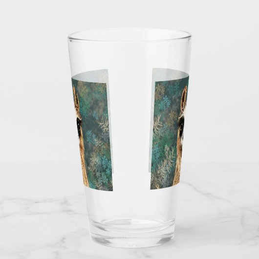 Baby Llama Glass Fun Glas (Links)