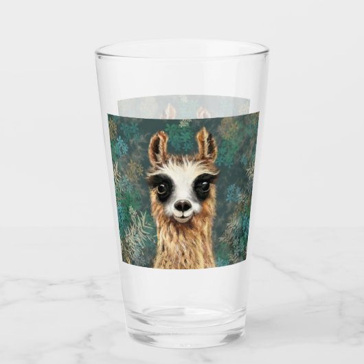 Baby Llama Glass Fun Glas (Voorkant)