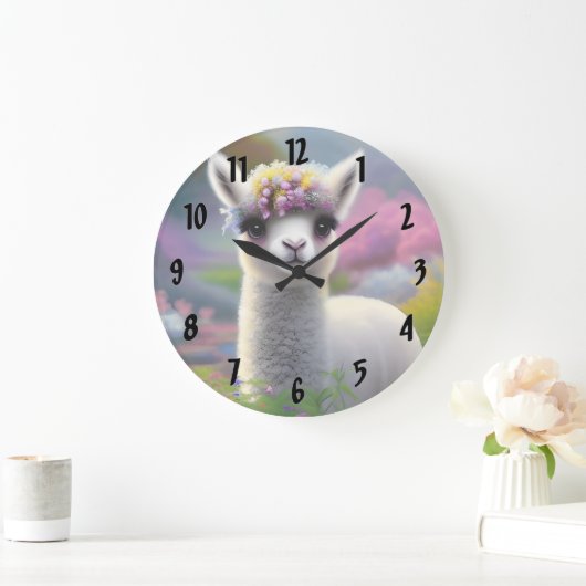 Baby Llama Grote Klok (Huis)