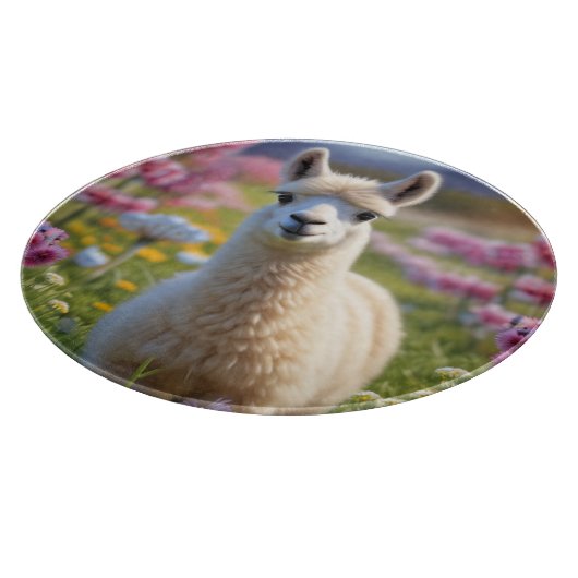 Baby Llama Snijplank (Hoek)