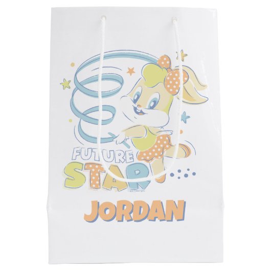 Baby Lola Bunny Future Star Medium Cadeauzakje (Achterkant)