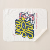 Baby Lola Bunny, je hebt dit Sherpa Deken (Voorkant (horizontaal))