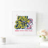 Baby Lola Bunny, je hebt dit Vierkante Klok (Huis)