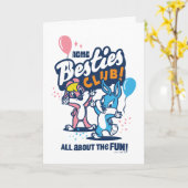 Baby Lola en BUGS BUNNY™ - Besties Club! Kaart (Gele Bloem)