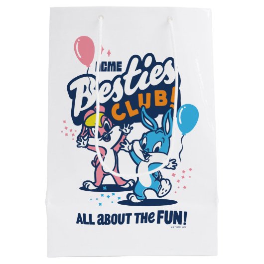 Baby Lola en BUGS BUNNY™ - Besties Club! Medium Cadeauzakje (Achterkant)