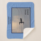 Baby Loon Sherpa Blanket Deken (Voorkant)