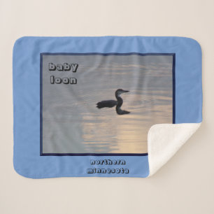 Baby Loon Sherpa Blanket Deken