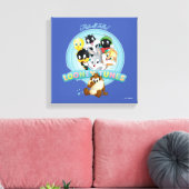 Baby LOONEY TUNES™ Logo | Dat is allemaal mensen Canvas Afdruk (Insitu (Woonkamer))