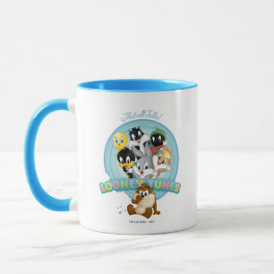 Baby LOONEY TUNES™ Logo Dat is allemaal mensen Mok