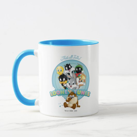 Baby LOONEY TUNES™ Logo | Dat is allemaal mensen Mok (Links)