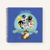 Baby LOONEY TUNES™ Logo | Dat is allemaal mensen Notitieboek (Voorkant)