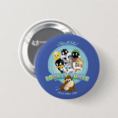 Baby LOONEY TUNES™ Logo | Dat is allemaal mensen Ronde Button 5,7 Cm (Voorkant /achterkant)