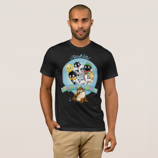 Baby LOONEY TUNES™ Logo | Dat is allemaal mensen T-shirt (Voorkant volledig)