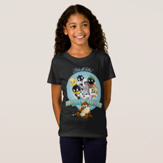 Baby LOONEY TUNES™ Logo | Dat is allemaal mensen T-shirt (Voorkant volledig)