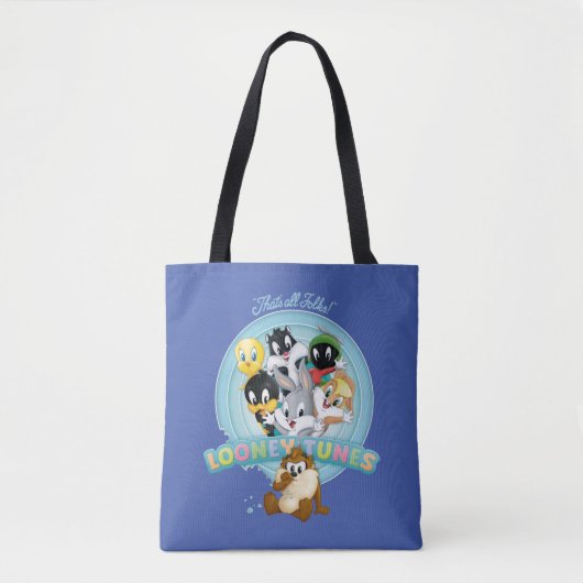 Baby LOONEY TUNES™ Logo | Dat is allemaal mensen Tote Bag (Voorkant)