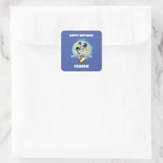 Baby LOONEY TUNES™-logo | Dat is alles, mensen Vierkante Sticker