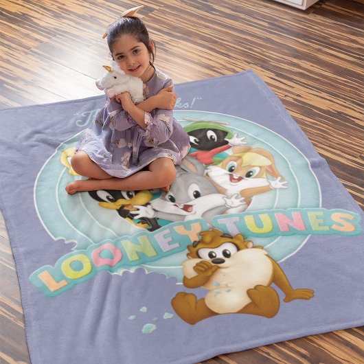 Baby Looney Tunes Logo | Dat zijn alle Folks. Fleece Deken
