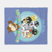 Baby Looney Tunes Logo | Dat zijn alle Folks. Fleece Deken (Voorkant (Horizontaal))