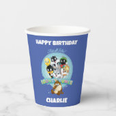 Baby LOONEY TUNES™ Logo | That's All Folks Papieren Bekers (Voorkant)