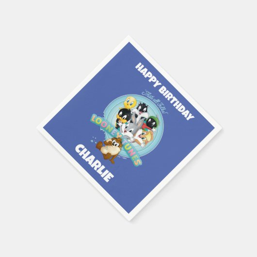 Baby LOONEY TUNES™ Logo | That's All Folks Servet (Hoek)