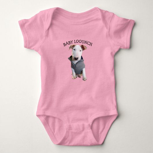 BABY LOOUNCH - Baby pak voor menselijke baby's Romper (Voorkant)