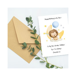 Baby Loss Brother Birthday Remembrance Card Kaart