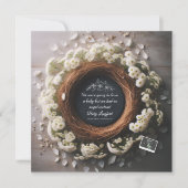 Baby Loss / Miscarriage Sympathy Card Aankondiging (Voorkant)
