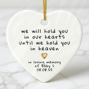 Baby Loss Miskraam Sympathy Memorial Keramisch Ornament