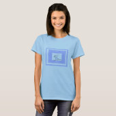 BABY LOVE BLUE T-SHIRT (Voorkant volledig)