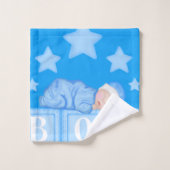 Baby Love Collectie Bath Towel Set Bad Handdoek (Wasdoekje)