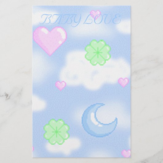 BABY LOVE COLLECTIE BRIEFPAPIER (Voorkant)