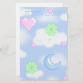 BABY LOVE COLLECTIE BRIEFPAPIER (Voorkant / Achterkant)