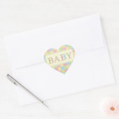 BABY LOVE COLLECTIE HART STICKER (Envelop)