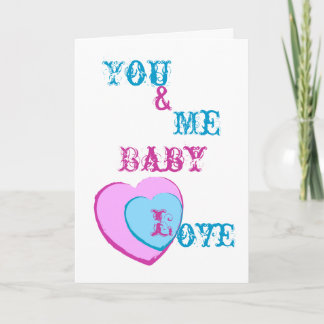 Baby Love-Customize Kaart