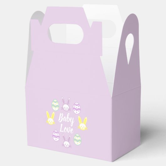 Baby Love Easter Baby shower Bedankdoosjes (Geopend)