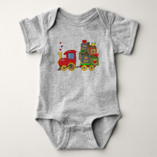 Baby Love -Fun Colors Baby T-shirt Baby Bodypakje