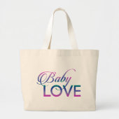 Baby Love Grote Tote Bag (Voorkant)