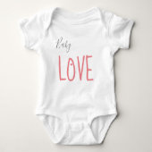 Baby Love Heart Romper (Voorkant)