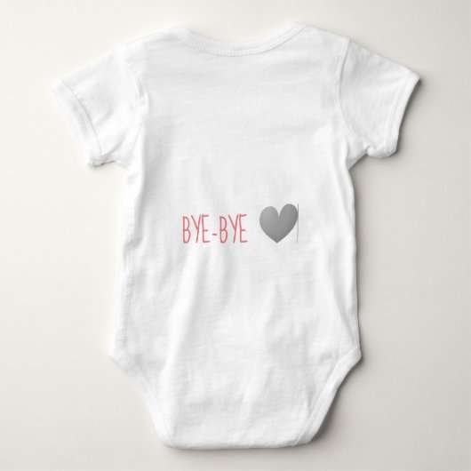 Baby Love Heart Romper (Achterkant)
