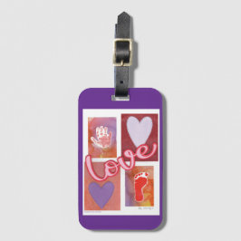 Baby Love - Kinder kunst voor CHOC Bagagelabel