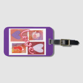 Baby Love - Kinder kunst voor CHOC Bagagelabel (Voorkant (horizontaal))