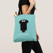 BABY Love Little Man Tuxedo Sprinkle Showparty Tote Bag (Dichtbij)